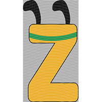 Cartoon letters-CL 329